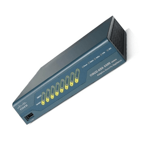Open Box Cisco ASA5505-SEC-BUN ASA5505 firewall with security bundle.