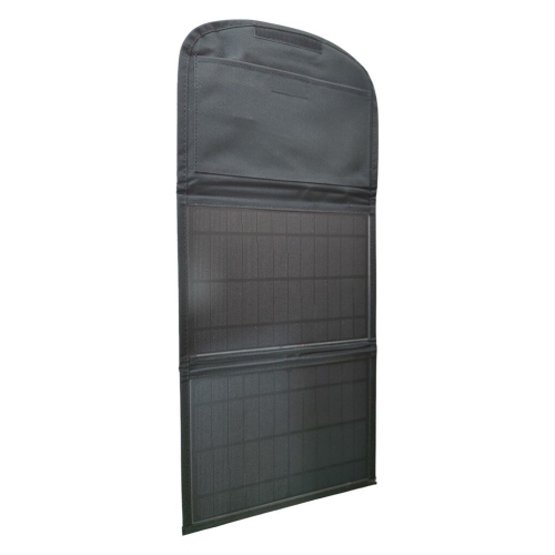 CJ Tech 15W Foldable Solar Charger - Black