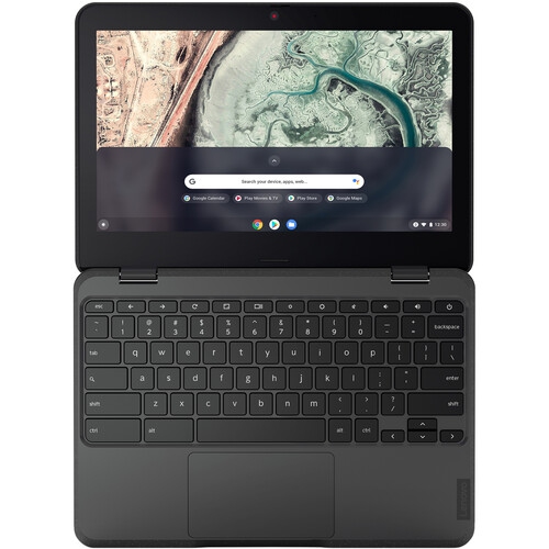 Refurbished - Lenovo 100e 2nd Gen 100e Gen2 11.6" Chromebook - Black (Intel N4020 / 4 GB RAM / 32 GB eMMC / Chrome OS)