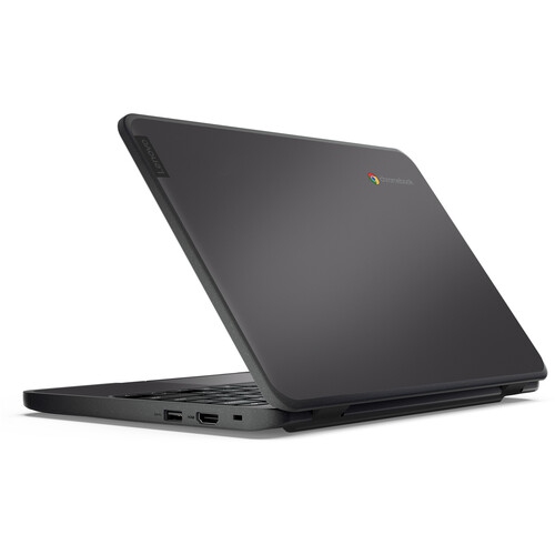 Refurbished - Lenovo 100e 2nd Gen 100e Gen2 11.6" Chromebook - Black (Intel N4020 / 4 GB RAM / 32 GB eMMC / Chrome OS)