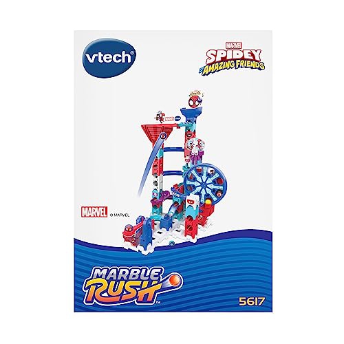 VTech Spidey and His Amazing Friends Marble Rush Go-Spidey-Go! Set