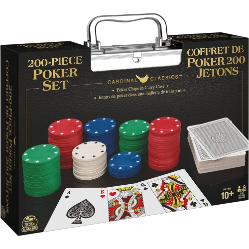 Spin Master 200-Piece Poker Set 2-10 players, ages 10+