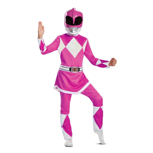 Disguise Ranger Deluxe Child Costume, Pink, Medium/(7-8)