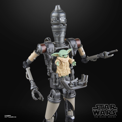 Star Wars The Black Series IG-12 & Grogu, Star Wars: The Mandalorian Deluxe Collectible 6 Inch Action Figure 2-Pack 4
