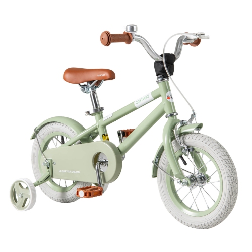 Costway 12 Kids Bike with Adjustable Saddle Handlebar Removable Training Wheels Handbrake Best Buy Canada