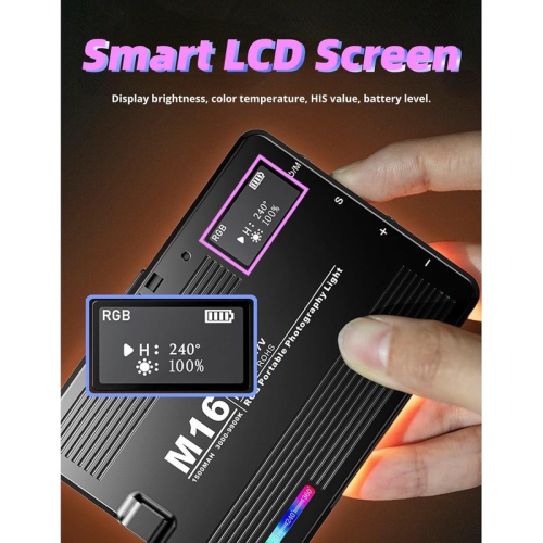 LED Selfie Light for Phone, 1500mAh Rechargeable Selfie Light RGB Full Color Cell Phone Clip on Video Light, Dimming 3000K to 9900K LED Portable