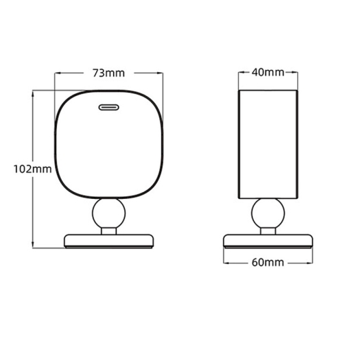 Wooden Wall Lamp Portable Bedside Square Night Light with Dimmable Function, Wall Mounted Design, Ideal for Bedrooms, Hallways, and More, includes