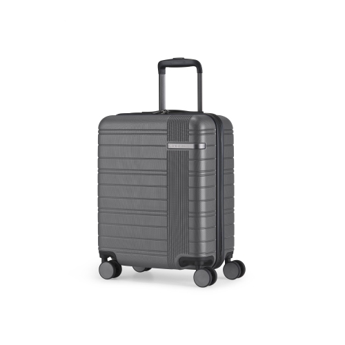 Bugatti - Skyward International Hardside Carry-on Luggage with Spinner Wheels - Charcoal