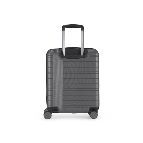 Bugatti - Skyward International Hardside Carry-on Luggage with Spinner Wheels - Charcoal