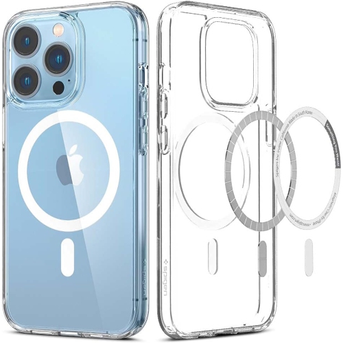 iPhone 13 Pro Case Compatible with MagSafe, Clear Strong Magnetic Anti-Scratch Shockproof Phone Cover
