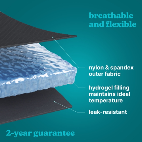 Manchon en gel pour soulager le rhume et la chaleur de HoMedics pour cheville