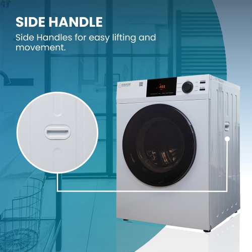 Equator 24" 220V Vented SENSOR Dryer SANITIZE 4cf/18lbs Touch Control DIGITAL