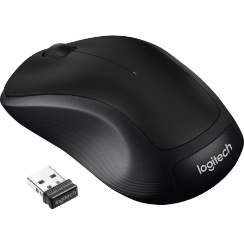 Souris optique ambidextre sans fil M310 de Logitech avec récepteur USB, PC/MAC 910-004277 - Noir - Remis à neuf