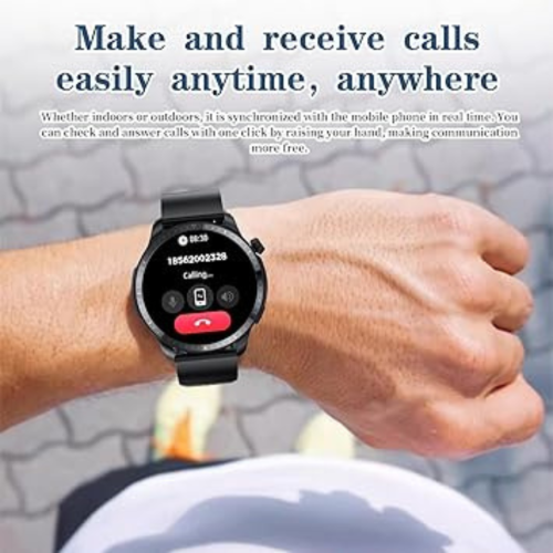 Smart Watch,1.39" HD Fitness Tracker with Heart Rate/Sleep Monitor/Pedometer/Calories/100+ Sport Modes, Smartwatch Waterproof for Men Women