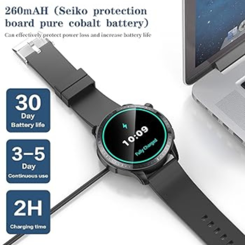 Smart Watch,1.39" HD Fitness Tracker with Heart Rate/Sleep Monitor/Pedometer/Calories/100+ Sport Modes, Smartwatch Waterproof for Men Women