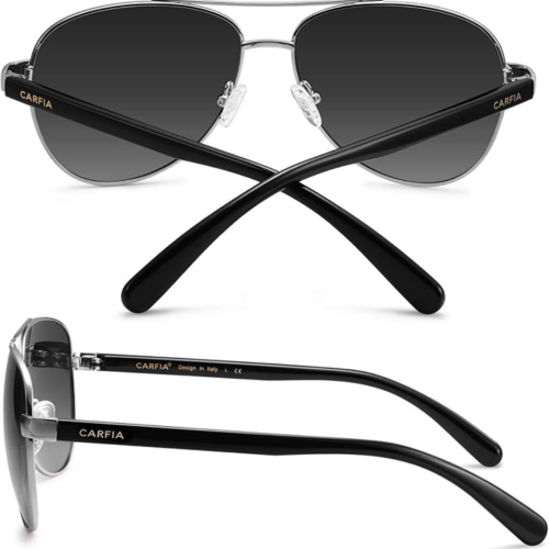 Polarized Womens Sunglasses UV Protection Lightweight Sporting Metal Frame CA3216