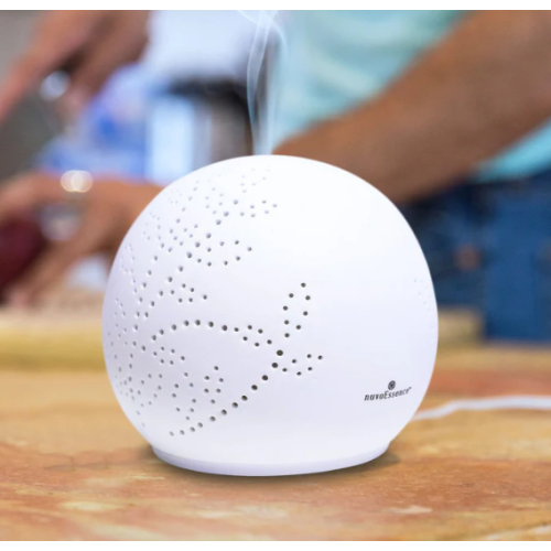 Nuvoessence - Ceramic Diffuser air purification with chromotherapy lights
