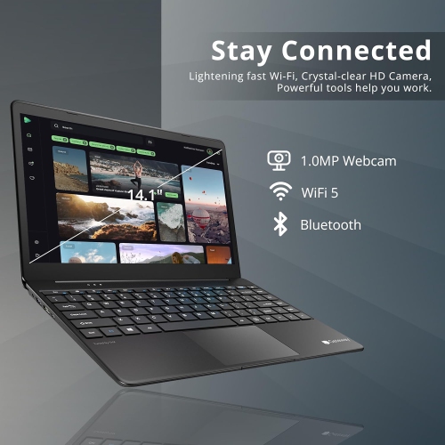 Open Box - Gateway Ultra Slim Laptop, 14.1" IPS FHD Display, Intel i5-1135G7, 1TB PCIe SSD, 16GB RAM, Intel Iris Xe Graphics, 1.0 MP Camera,