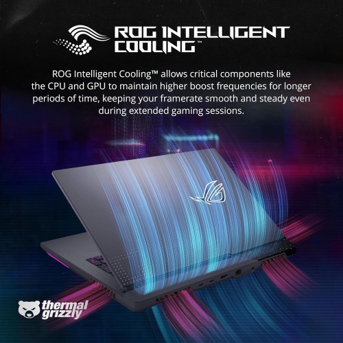 ASUS ROG Strix G17 17.3" QHD 240Hz Gaming Laptop - Ryzen 9-7845HX - 64GB DDR5 - 4TB SSD - RTX 4060 - Windows 11 Home - Gray by ASUS - Open Box condition - Image 5