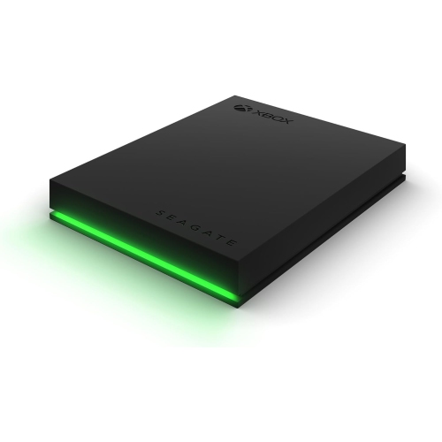 Disque dur externe de jeu de Seagate pour Xbox 4&nbsp;To – Disque dur portatif USB 3,2 de 1re génération, noir, barre DEL verte intégrée