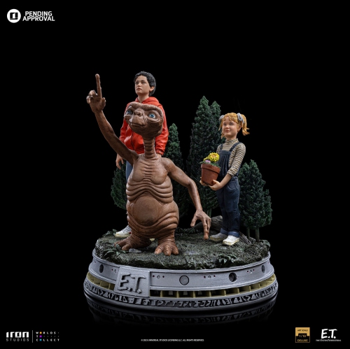 Iron Studios E.T. Elliott Gertie Deluxe Art Scale 1/10