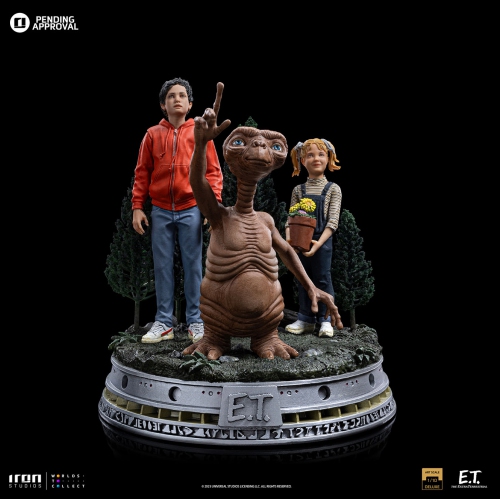 Iron Studios E.T. Elliott Gertie Deluxe Art Scale 1/10