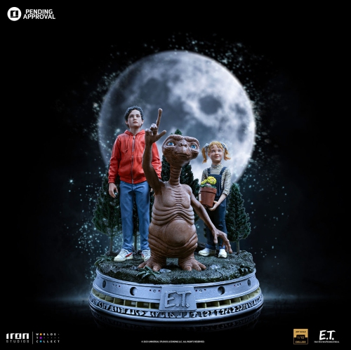 Iron Studios E.T. Elliott Gertie Deluxe Art Scale 1/10