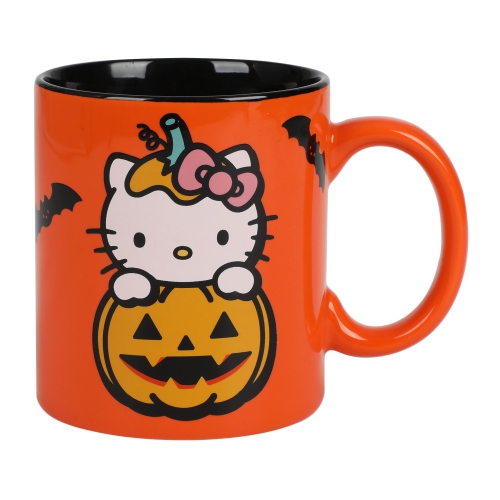Tasse en céramique Hello Kitty Happy Halloween 16&nbsp;oz orange