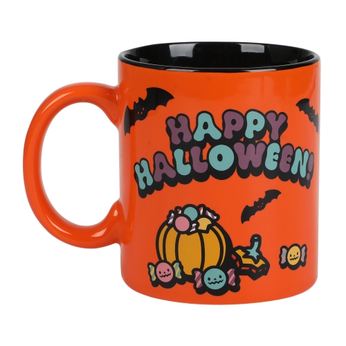 Tasse en céramique Hello Kitty Happy Halloween 16 oz orange