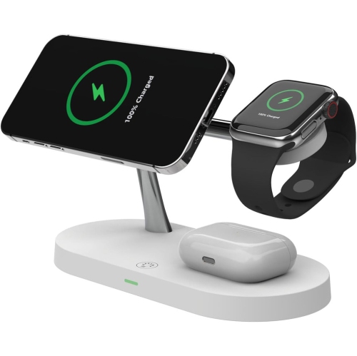3 in 1 Charging Station for Apple Wireless Charger for iPhone 15 14 13 12 Series Wireless Charging Station for Multiple Devices for Apple Watch