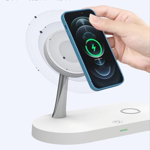 3 in 1 Charging Station for Apple Wireless Charger for iPhone 15 14 13 12 Series Wireless Charging Station for Multiple Devices for Apple Watch