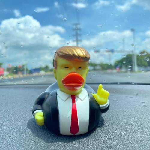 Trump Ducks for Jeeps - Conquer The Road with The Iconic Donald Trump Rubber Duck - Must-Have Trump Merchandise for Ducking in Style