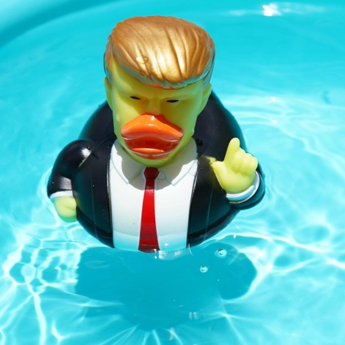 Trump Ducks for Jeeps - Conquer The Road with The Iconic Donald Trump Rubber Duck - Must-Have Trump Merchandise for Ducking in Style