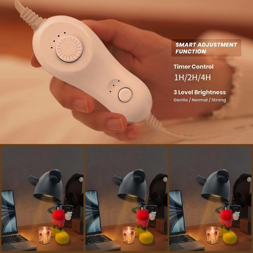 Candle Lamp Warmer Lamp Candle Warmer for Jar Candles,Cute Candle Warmer with Timer and Auto Shut Off,Cartoon Decor Candle Melting Lamp with Timer