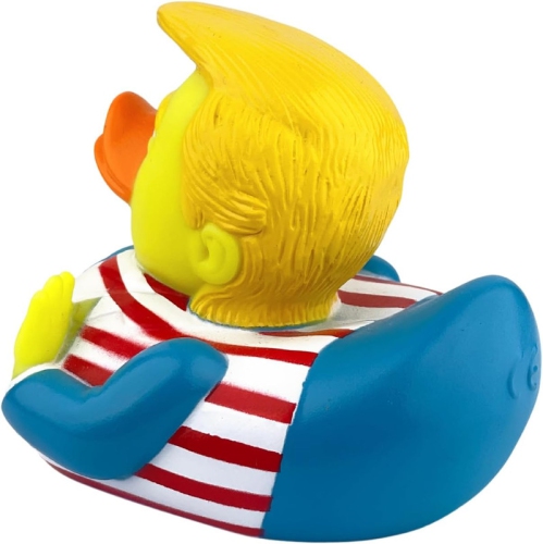 Donald Trump Ducks, New Squeak Rubber Duck for Baby Bath and Jeep Ducking, 3.5 Inch Funny Duck, Baby Bath Duckies Toy for Kids Gift Rubber Ducks