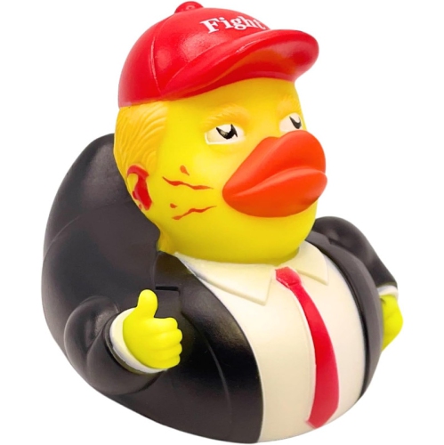 YOULIGHTS  Donald Trump Ducks, 2024 New Squeak Rubber Duck for Baby Bath And Jeep Ducking, 3.5 Inch Funny Duck Toy for Kids Gift Rubber Ducks Trump