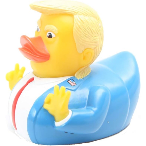 YOULIGHTS  Baby Bath Toys Trump Rubber Squeak Bath Duck Baby Bath Duckies - for Kids Gift Birthdays Baby Showers Bath Time