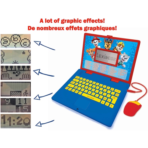 Ordinateur portatif éducatif Pat'Patrouille – 124 Activités
