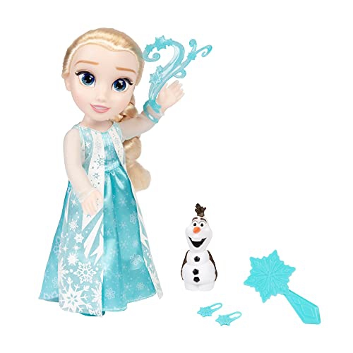 Disney Frozen Elsa Doll Classic My Singing Friend Elsa Doll & Olaf Figure