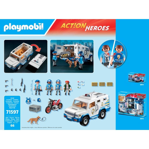Playmobil Police Money Transporter