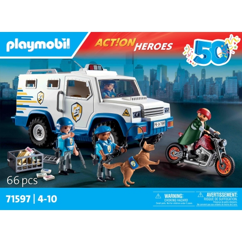Playmobil Police Money Transporter