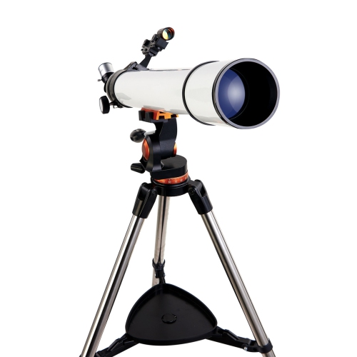 Télescope pour débutants 70&nbsp;mm série Horizon de Starfield – Blanc