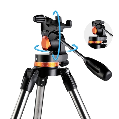 Starfield Horizon Series 70mm Beginner Telescope - White