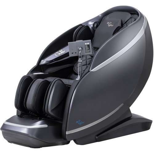 Fauteuil de massage Alfine Heaven Duet 4Dx3D Dual-Mechanism Zero Gravity inclinable de relaxation tout le corps avec extension électrique automatique