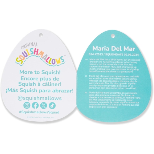 2025 ARRIVAL Squishmallows Original 14-Inch Maria Del Mar Purple Jackalope