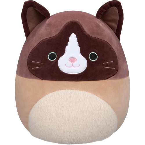Chat en raquettes à neige de 16&nbsp;po Woodward Original de Squishmallows avec ventre pelucheux