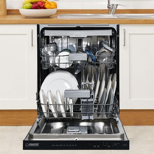 Equator 24 in Dishwasher Top Control 3rd Rack 15 place 3.4g Built-in QUIET 51 dB 110V Estar
