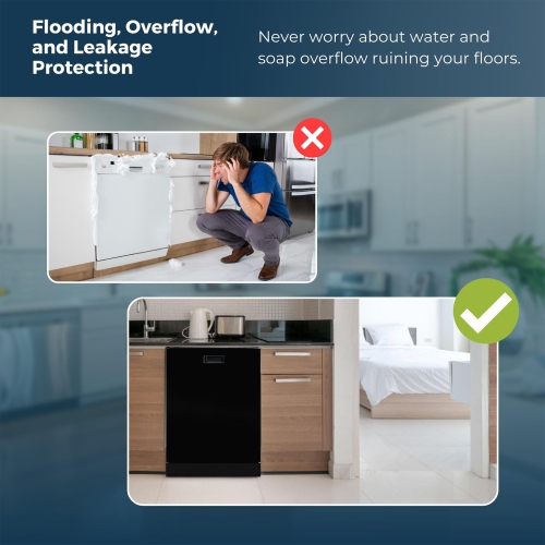 Equator 24 in Dishwasher Top Control 3rd Rack 15 place 3.4g Built-in QUIET 51 dB 110V Estar