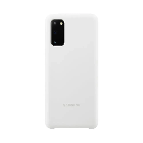 Samsung - LED Back Cover Case for Galaxy S20 and S20 5G - White