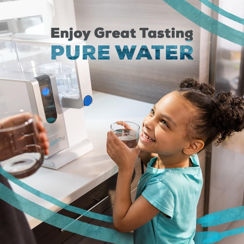 AquaTru Classic Countertop Water Filtration Purification System for PFAS & Other Contaminants with Exclusive Ultra Reverse Osmosis Technology BPA Free